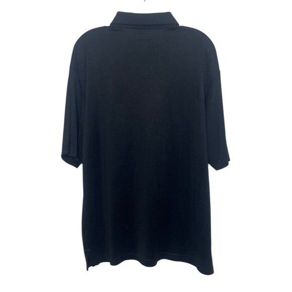 NFL Team Apparel Pittsburgh Steelers Golf Polo Shirt Mens Large Black - Picture 2 of 6